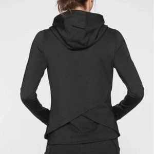 Athleta Bootcamp Hoodie Black XS. Only worn twice indoors